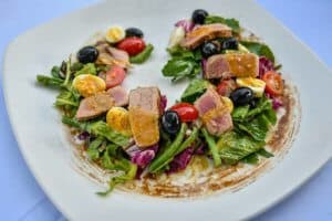nusa dua restaurants | nusa dua beach grill | CONFIT TUNA SALAD
