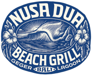 nusa dua beach grill logo | nusa dua restaurants bali