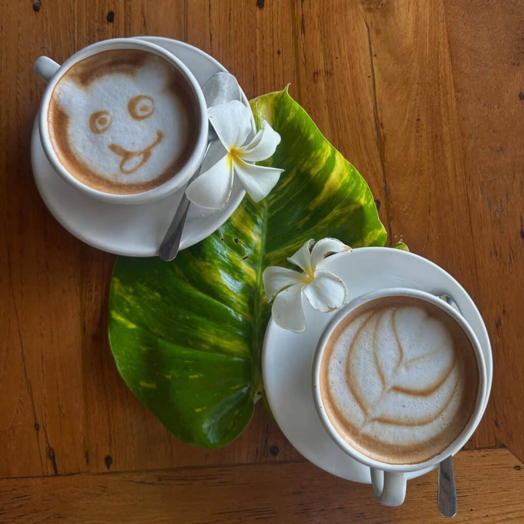 coffee at nusa dua beach grill